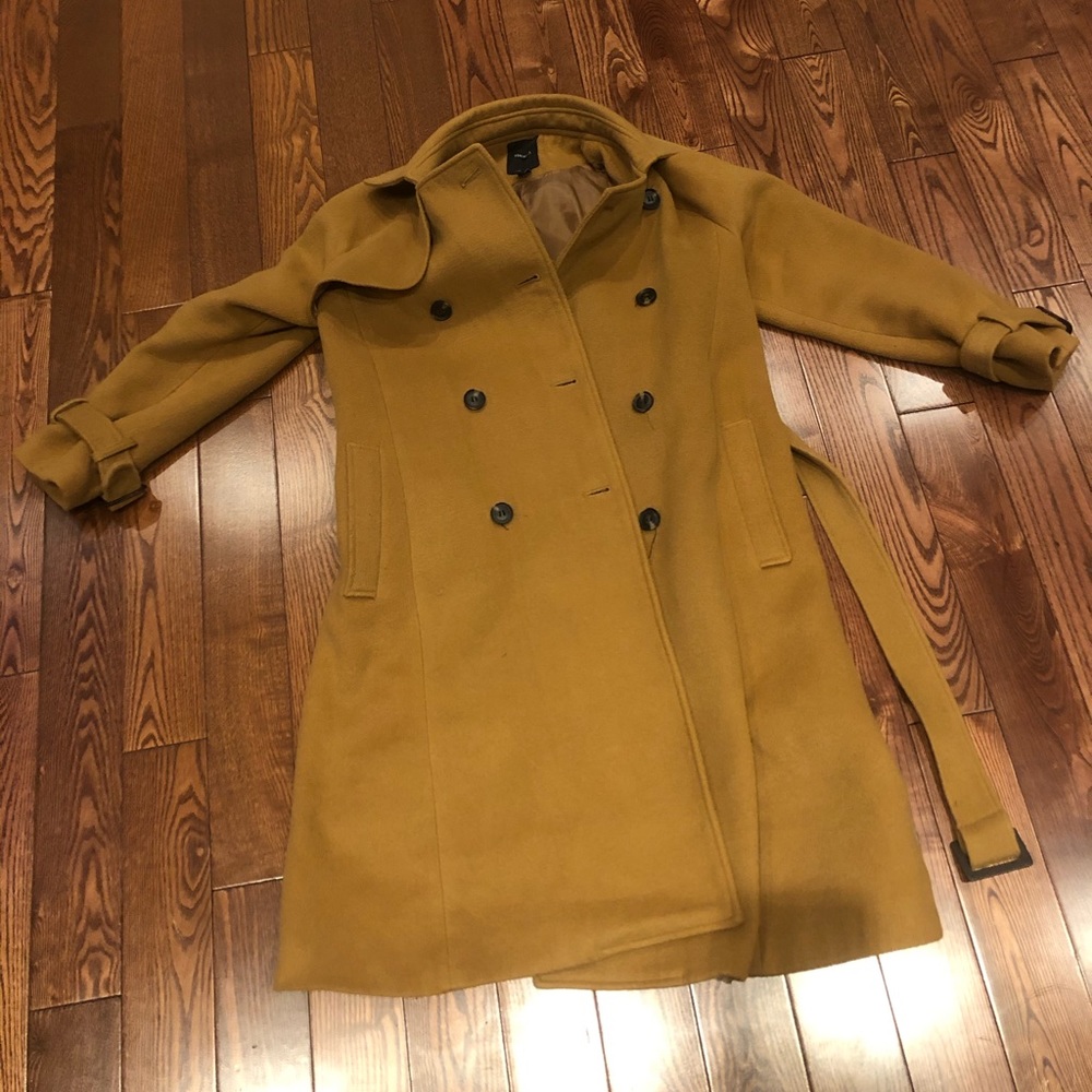 Camel forever 21 coat